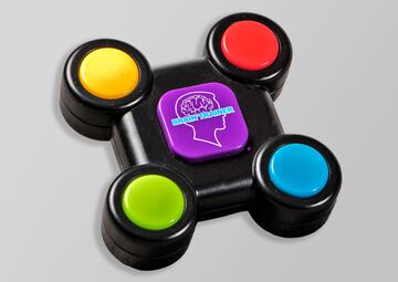 elektronisches spiel mit bunten tasten