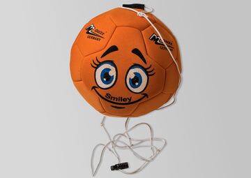 Ansicht auf den Ball mit Band.