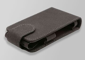 Ansicht auf die schwarze Schutztasche
