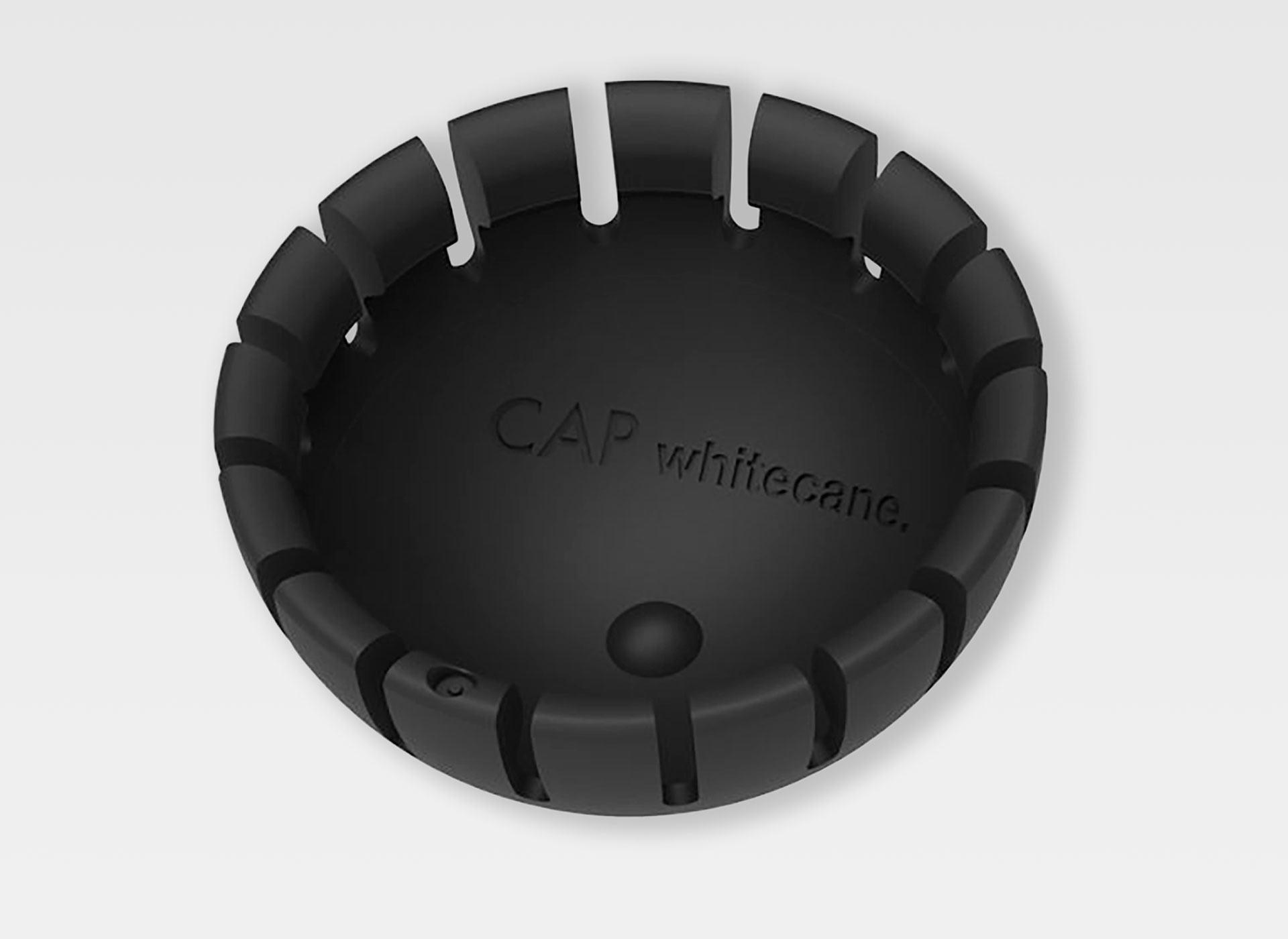 Ansicht auf die schwarze Cap.