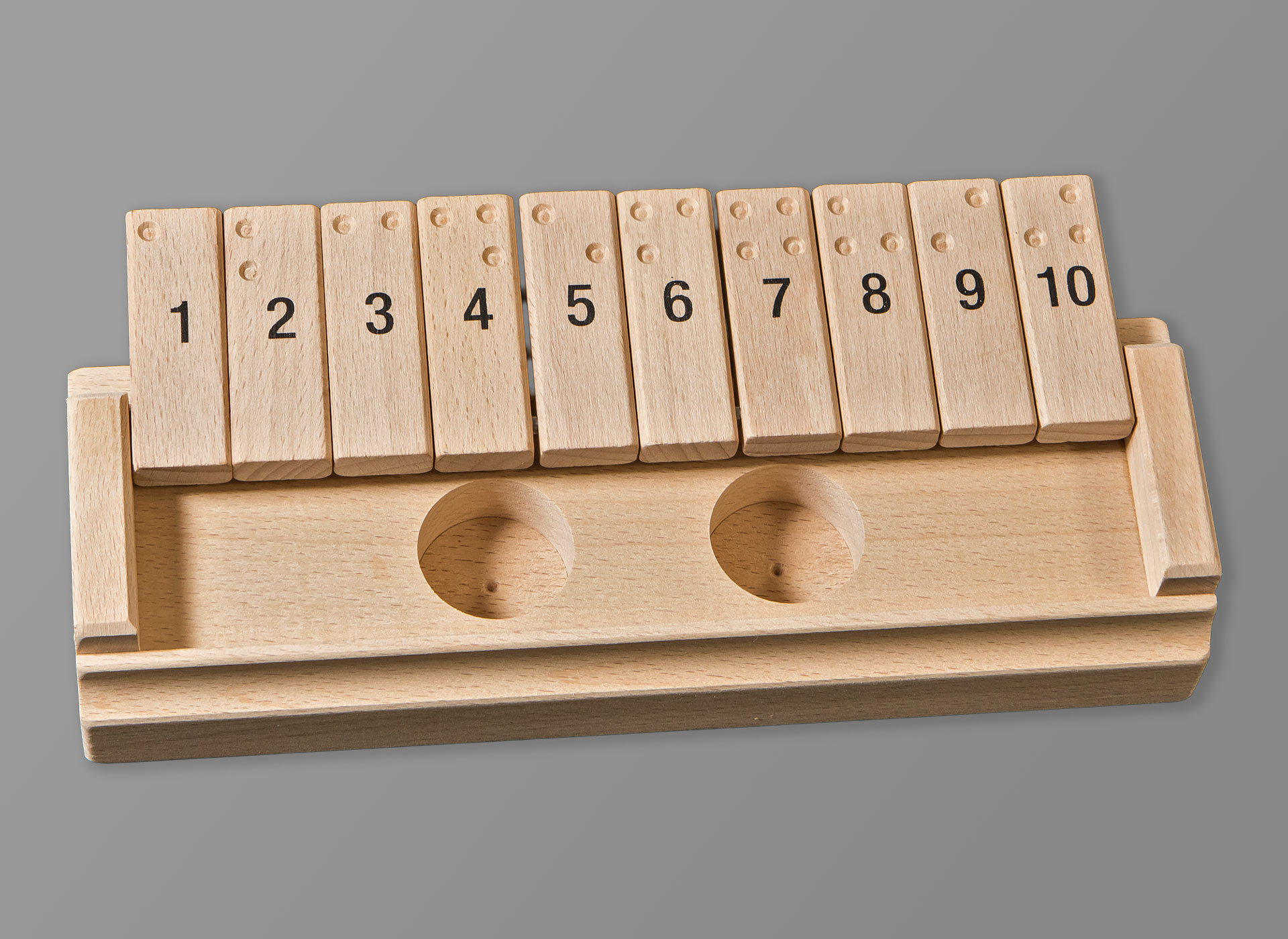 klappenspiel, aufgeklappten mit wuerfeln